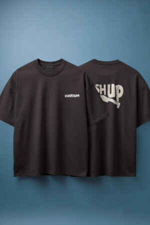 Cotton Unisex Gym T-Shirt – Breathable, Oversized Fit